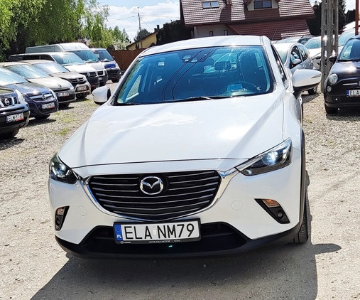 Mazda CX-3 cena 59850 przebieg: 64000, rok produkcji 2017 z Olecko małe 667